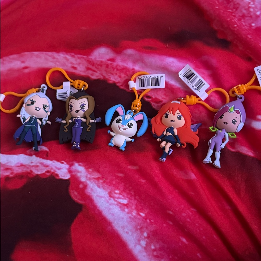 Cute Winx Club Keychain Set